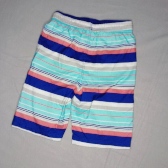 ⭐ PLACE Sport Boys Elastic Waist Board Shorts Swim Trunks Drawstring Lined sz Lg - Picture 3 of 6